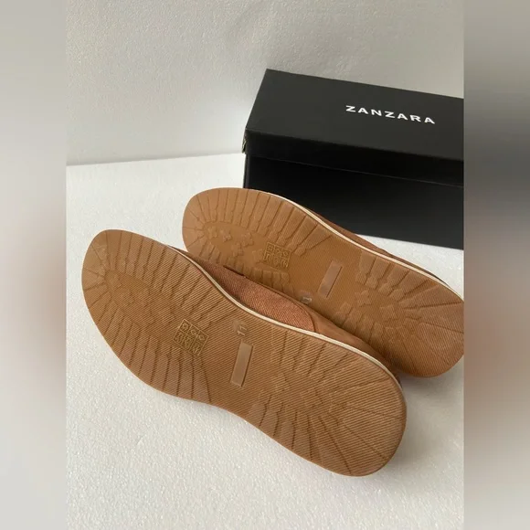 Zanzara Men's Homer OxfordIn Cognac Color Size 11 Brand New White Box